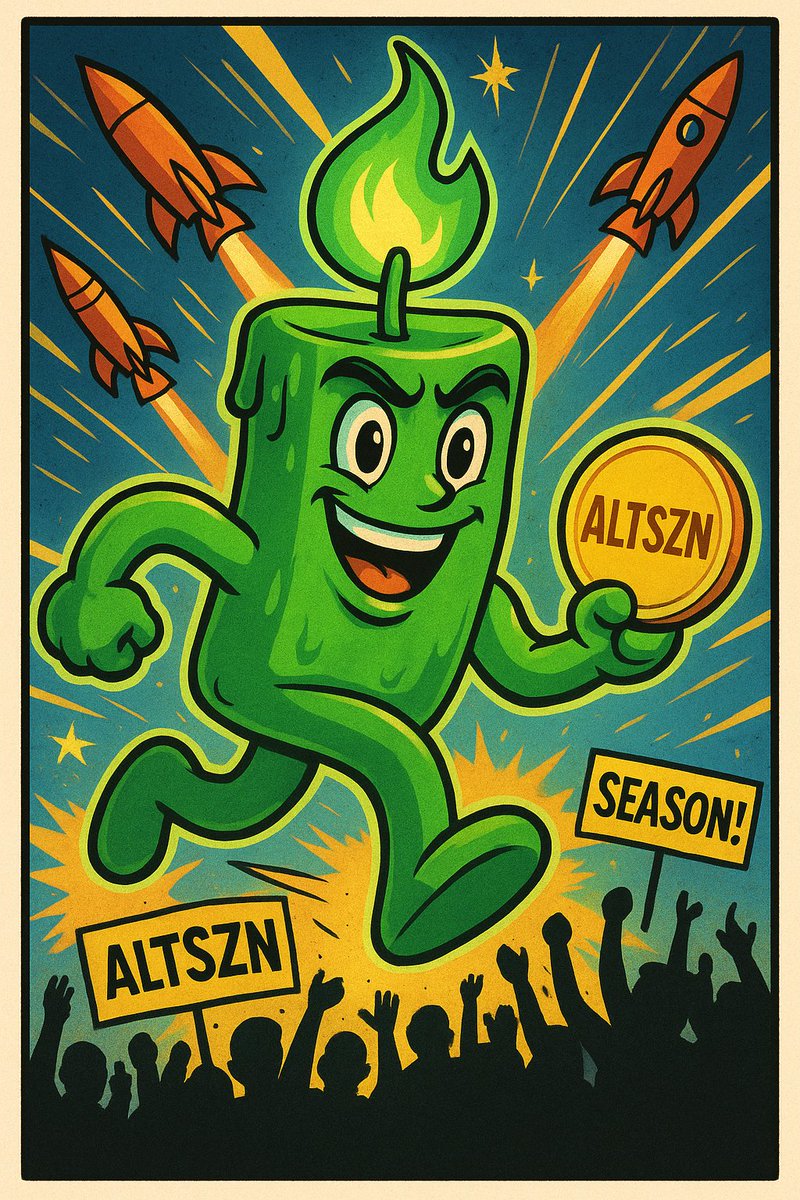 ALTSZNCOIN's tweet photo. The rockets are lit, the season is HERE!
$ALTSZN is running with unstoppable energy.
🌕 To the moon, together.
#Crypto #ALTSZN #Memecoins https://t.co/hAIjEUzkDV