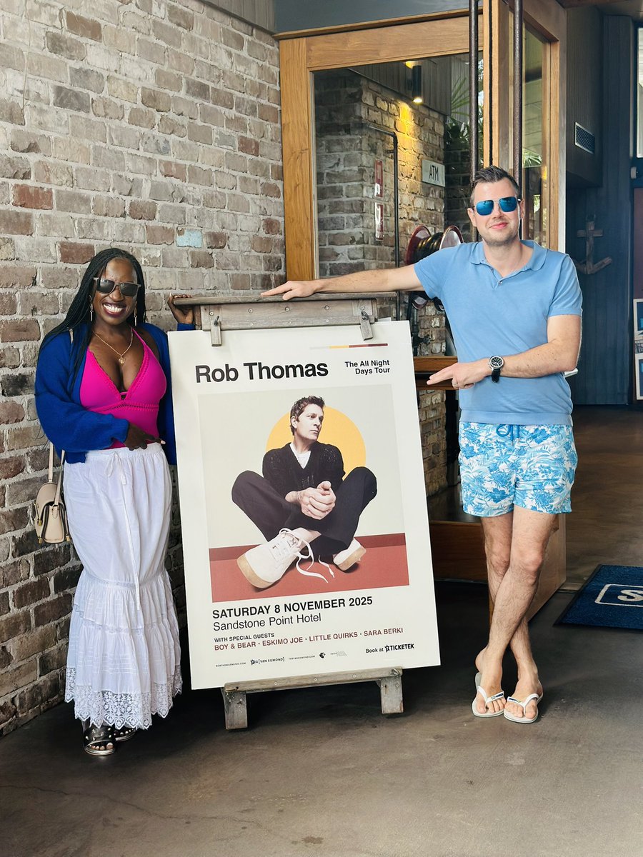 We are eagerly awaiting <a href="/ThisIsRobThomas/">Rob Thomas</a>’s arrival  in Australia! See you in November!🤩🔥🎶🇦🇺