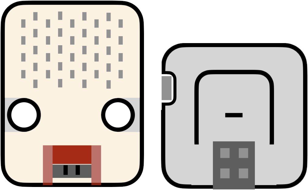 kinneko's tweet image. ATOM LiteとENV4のアイコン。
#M5Stack でこういうのベクターデータで配ってくれないかしらん。