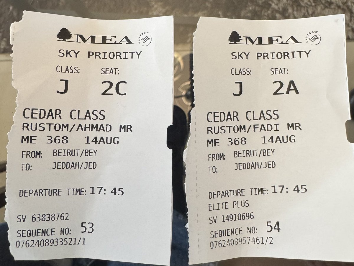 Fadi_A_Rustom's tweet photo. @hussdajani @MTVLebanonNews @ALJADEEDNEWS @AlArabiya @LBCI_NEWS @LeNajib Very simple!! We pay buisness class ticket and we get economy service chair and food!! This never happened in any of uncivilized country https://t.co/MAGEwvlqE2