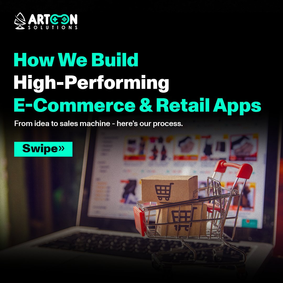artoonsolutions's tweet image. 🛒 Outdated apps = lost sales 🚫
Artoon Solutions builds fast, secure &amp;amp; scalable e-commerce apps 🚀
Full post 👉 [linkedin.com/feed/update/ur…]
🌐 artoonsolutions.com

#EcommerceAppDevelopment #RetailTech
