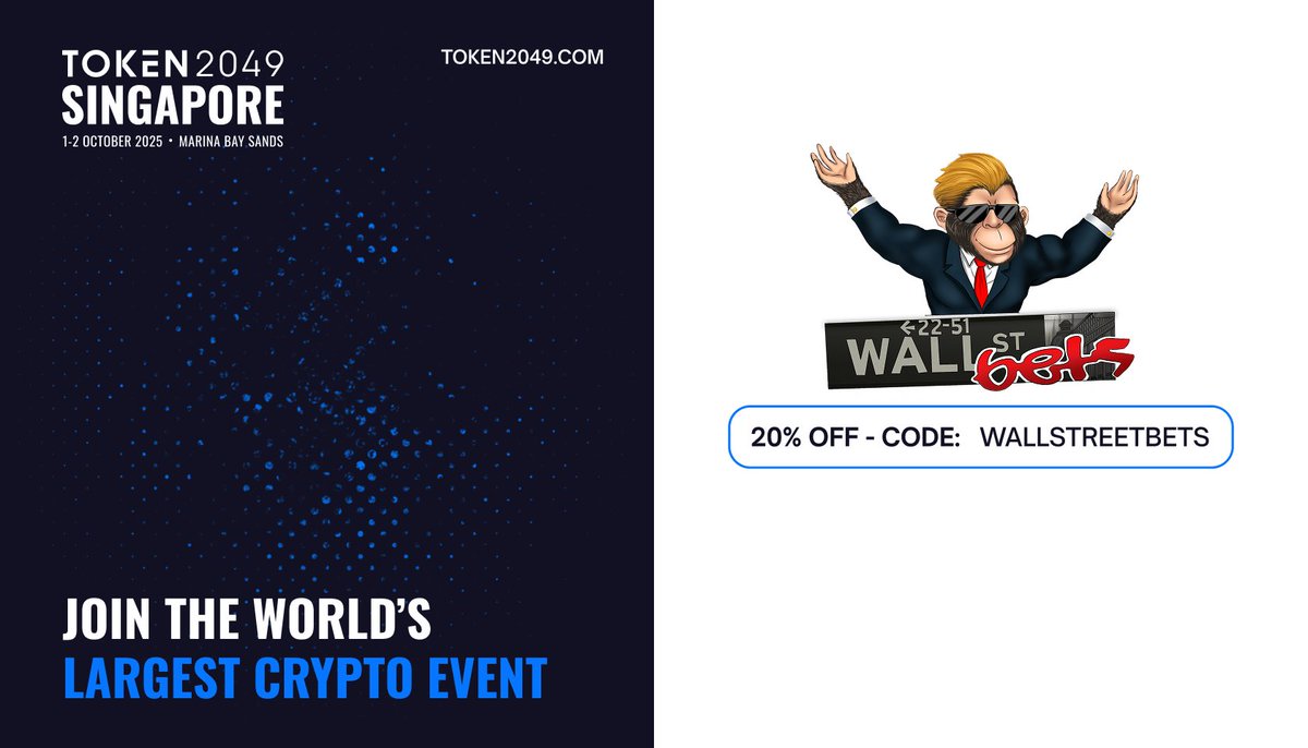 <a href="/GroveXchange/">GroveX</a> Wallstreetbets on Facebook fully supports $purpe and we are now community partners with the biggest crypto event in the world Token 2049! 

Nothing but big things for purpe!

List the true winner 🥇 purpe