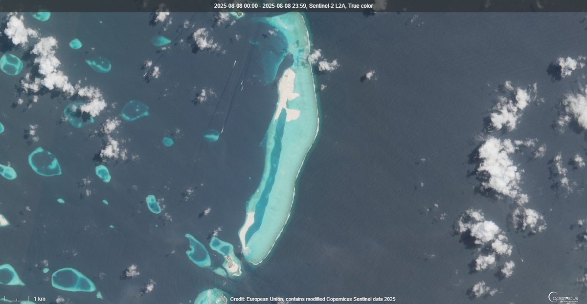 Important facts to note:

- It took more than 600 days (20 months) reclaim 129 hectare which is 11% of the total planned area.
- Total is not 1,009 hectares, the total is 1152 (according to <a href="/MMuizzu/">Dr Mohamed Muizzu</a>)
- There is no dredger on site in the recent weeks according to sattelite photos.