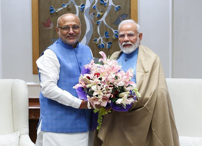 Nirmal Kumar Surana (@blrnirmal) on Twitter photo Heartiest Congratulations to CP Radhakrishnan ji, on his selection as the National Democratic Alliance (NDA) candidate for the Vice President of India.
<a href="/CPRGuv/">CP Radhakrishnan</a>
#CPRadhakrishnan #vicepresidentelection Heartiest Congratulations to CP Radhakrishnan ji, on his selection as the National Democratic Alliance (NDA) candidate for the Vice President of India.
<a href="/CPRGuv/">CP Radhakrishnan</a>
#CPRadhakrishnan #vicepresidentelection