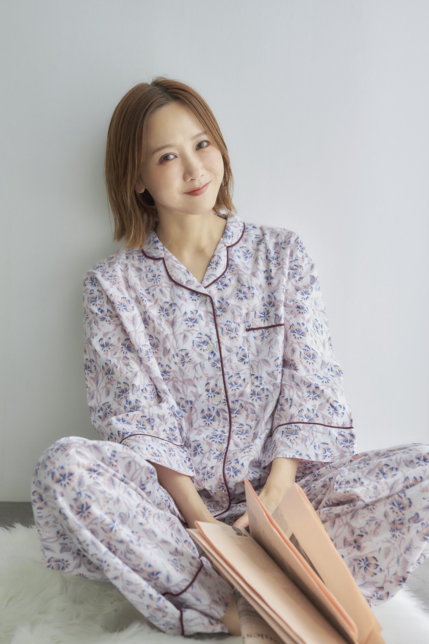 田中里奈×武智志穂　ブロックプリントパジャマ 田中里奈 on X: 