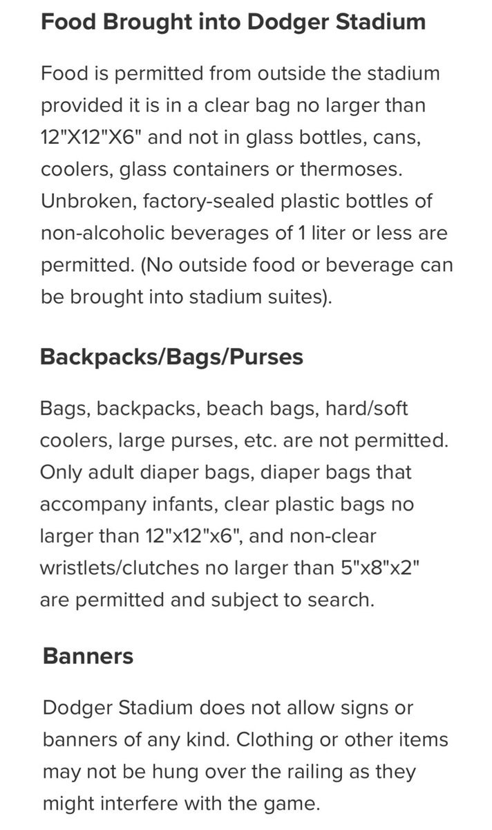 BangBangtan_0T7's tweet image. ARMY, just a suggestion to get confirmation before bringing the light stick to the game, and don’t use the word 💣 when asking. 🫣 Also, remember #Dodger Stadium has bag, banner, and food policies. 
For details: mlb.com/dodgers/ballpa…
#VxDodgers #TaehyungxDodgers