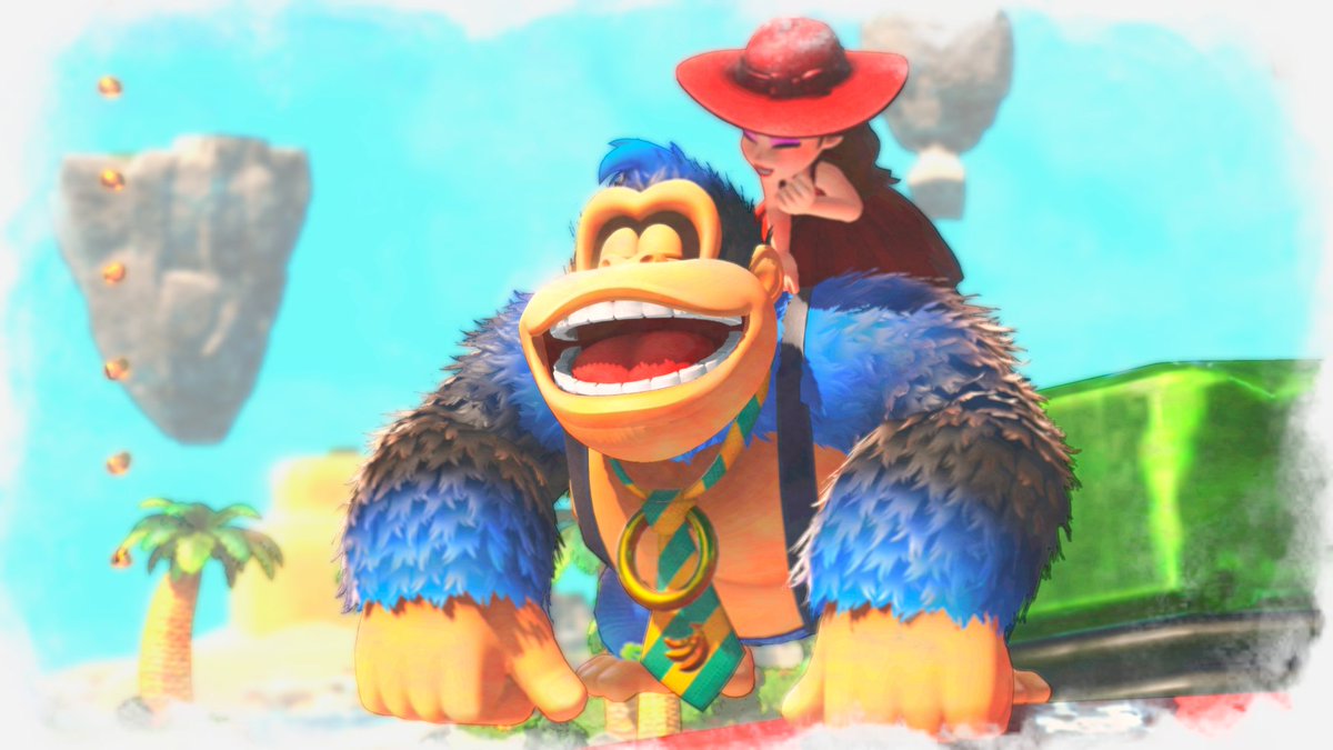 DK &amp; Pauline 🫶🏼
#DonkeyKongBananza #NintendoSwitch2