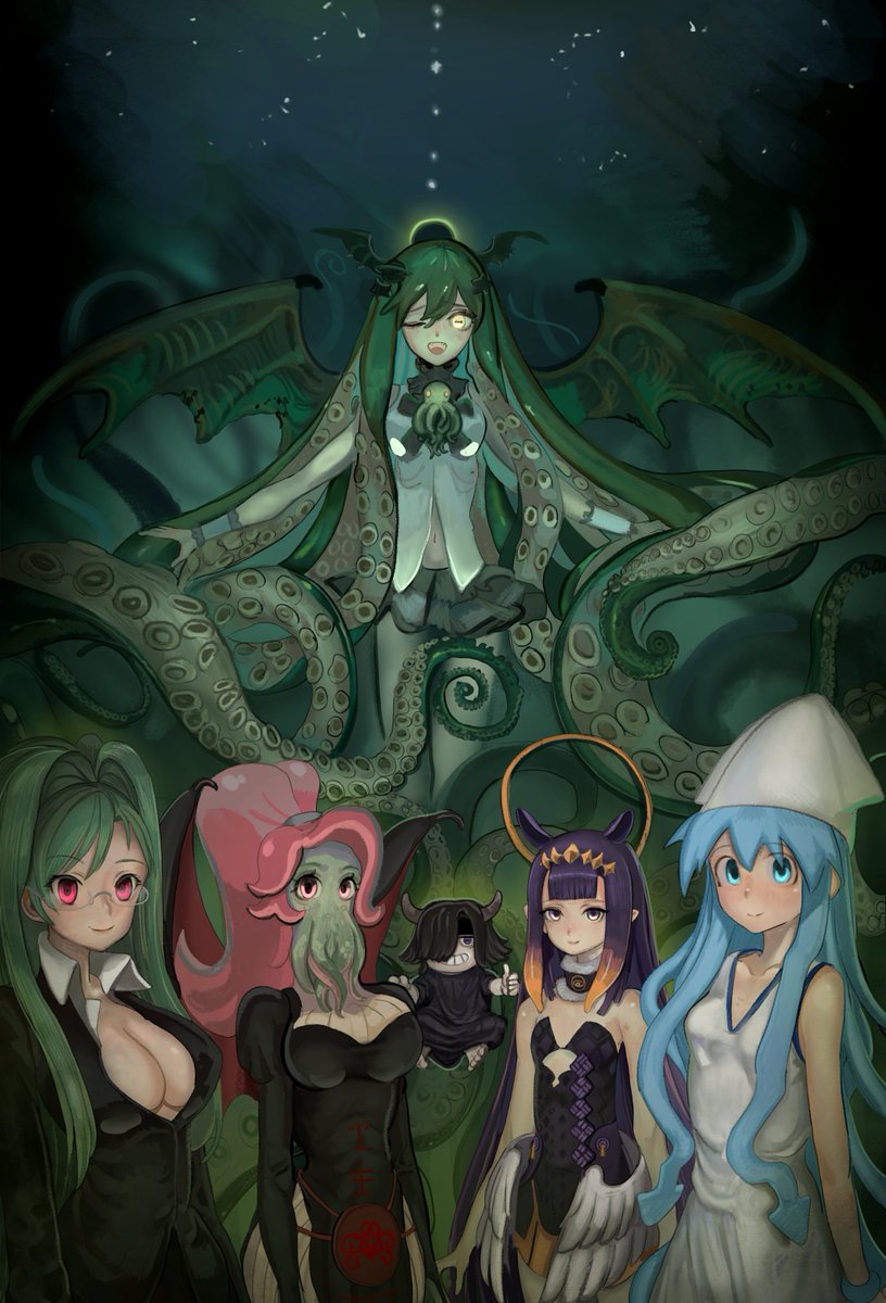 101ho_'s tweet photo. 🐙🦑 https://t.co/di5oqAgLyi