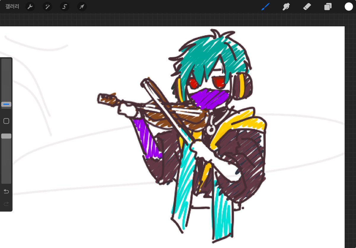 바이올린 어케생겼지