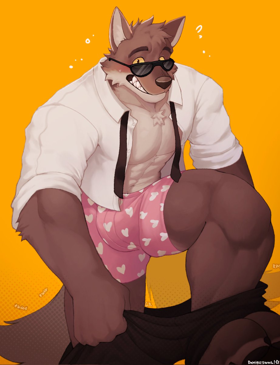 daylight_sketch's tweet image. mr wolf🐺!
