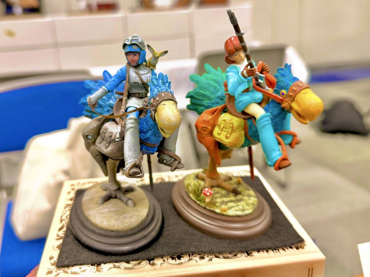 一昨日のKCFにて豆タンクさん(<a href="/mametank26/">豆タンク</a>)のナウシカと並べさせていただきました！
製作時のコツなどを教えてくださり、勉強になりました。
めちゃくちゃ嬉しかったです✨
ありがとうございました！
#KCF#KCF2025