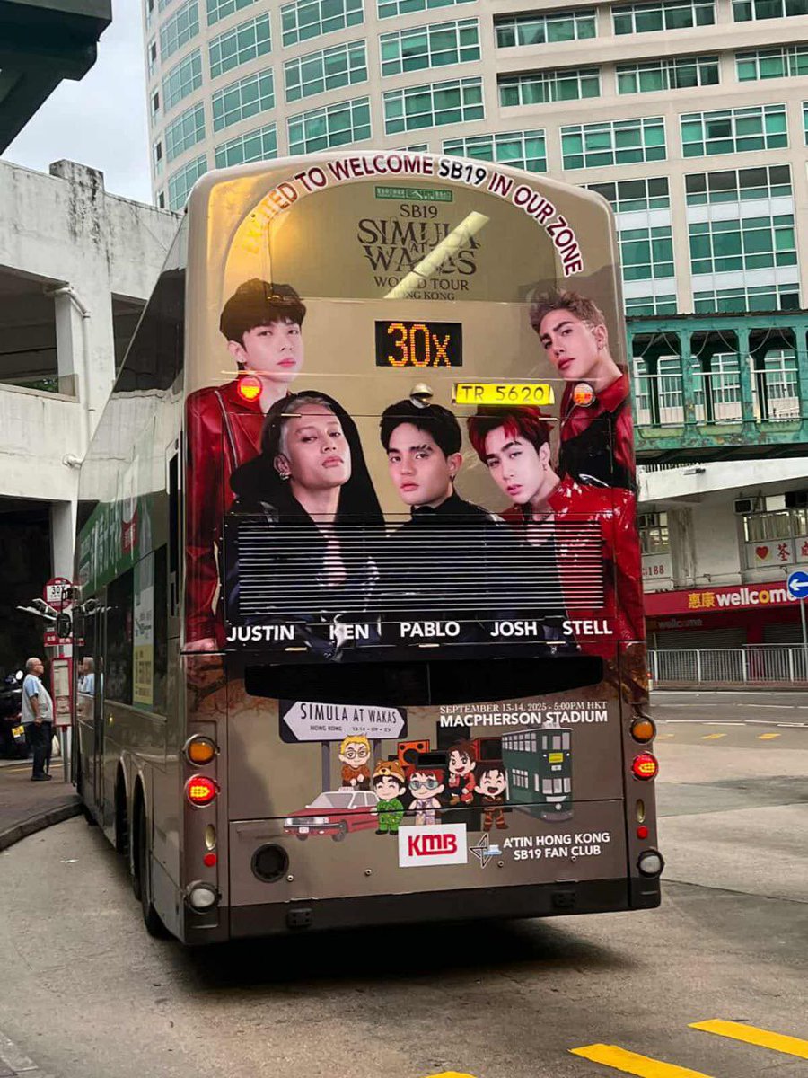 Bus route today; 30X
Photo credit: <a href="/GreatWolfOfHk/">GREAT WOLF OF HK 🐺 🇭🇰</a> 

#SimulaAtWakas
#SB19 #SB19SaW #SaWWorldTour
#SaWWorldTourHongKong
<a href="/SB19Official/">SB19 Official</a>
