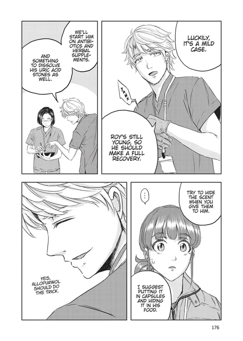 The story about a vet to cure a dinosaur that suffer from gout.(6/8) 