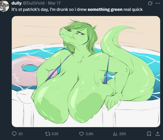 an unholy number of people liked this olivia i drew while violently drunk back in march