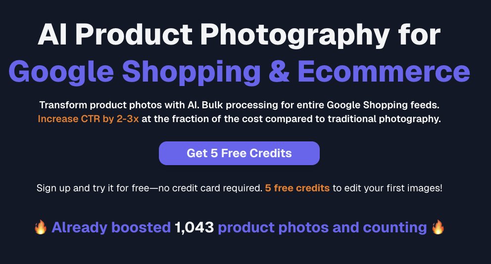 AlfredSimon's tweet image. Our users just saved $3,765 in photoshoot costs and saved 250+ hours in prep time, if not more. 

We just crossed the 1k mark on how many images our users generated and I&apos;m super proud to see this. 

My app it&apos;s still in it&apos;s early phase, but happy to see this progress already.…
