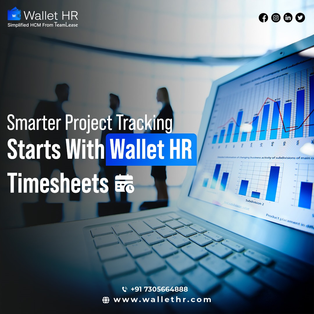 hr_wallet's tweet image. 📊 Track smarter, work better!
Wallet HR Timesheets help you monitor project hours, boost team productivity, and simplify billing — all in one place. Accurate Tracking | Easy Approvals | Actionable Insights
#WalletHR #Timesheets #ProjectTracking #HRTech