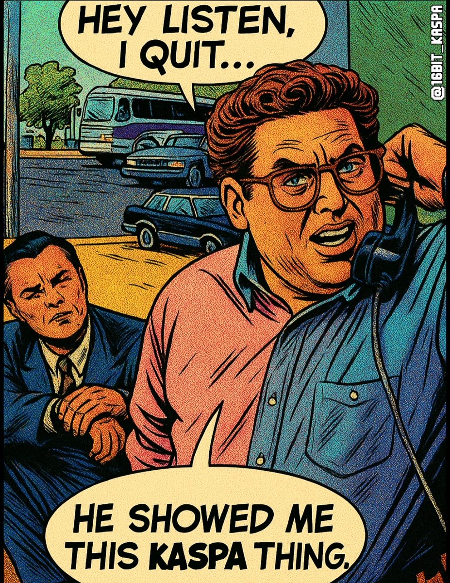 After 6 years of holding $BTC, I'm seriously considering selling my bag for $KAS.  Am I crazy?