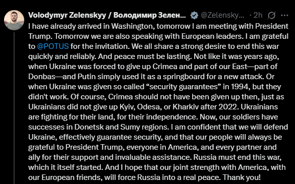 Look at poor Zelenskyy... 
  ...trying to be the voice of reason, trying to use logic, to make people understand that russia never keeps any promise it makes, that it uses any territory it takes to attack again.

Look at this brave spartan trying to 'bend the knee'... 
   ...to