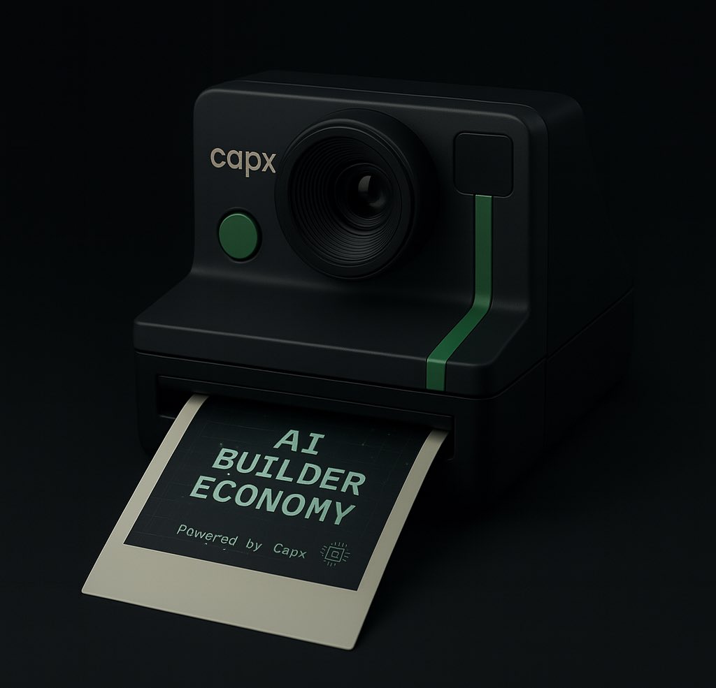 Forget everything you've heard about <a href="/0xCapx/">Capx AI</a>.

Here's what they're about in 3 sentences.

1. Capx Cloud: A trust minimised network to deploy your AI apps, secured crypto-economically.

2. Capx Super App: A platform where you get to list and trade your tokenized AI agents.

3.