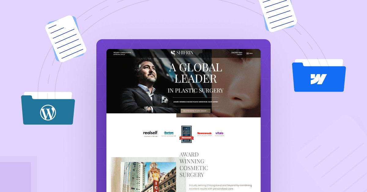 Ansif_developer's tweet image. 14 days. 85+ pages.

That’s how we transformed a global plastic surgery clinic’s site:

✅ Faster load times
✅ Clean galleries
✅ Easier navigation
✅ Ongoing maintenance

Webflow &amp;gt; WordPress. Always.

#WebflowDevelopment #BuildInPublic