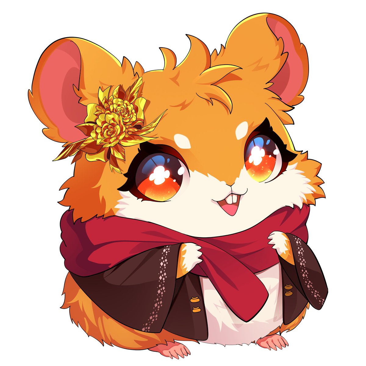 Throwback to one of my older artworks 🐹💫
I had so much fun making this fluffy little mascot, and I’d love to create more like it!
📌 Commissions are open if you want your own unique chibi/mascot art ✨
#vgenartist #opencommissions #smallartist