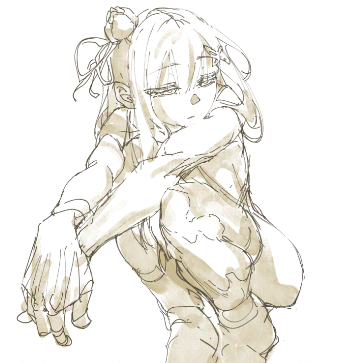 RKGK (pre color)

Im gonna focus on anatomy for a while. But all the characters that I like to draw have GIANT sleeves lol. So I gotta give them different clothes or somethin idk.

#リゼロ #rezero #エミリア