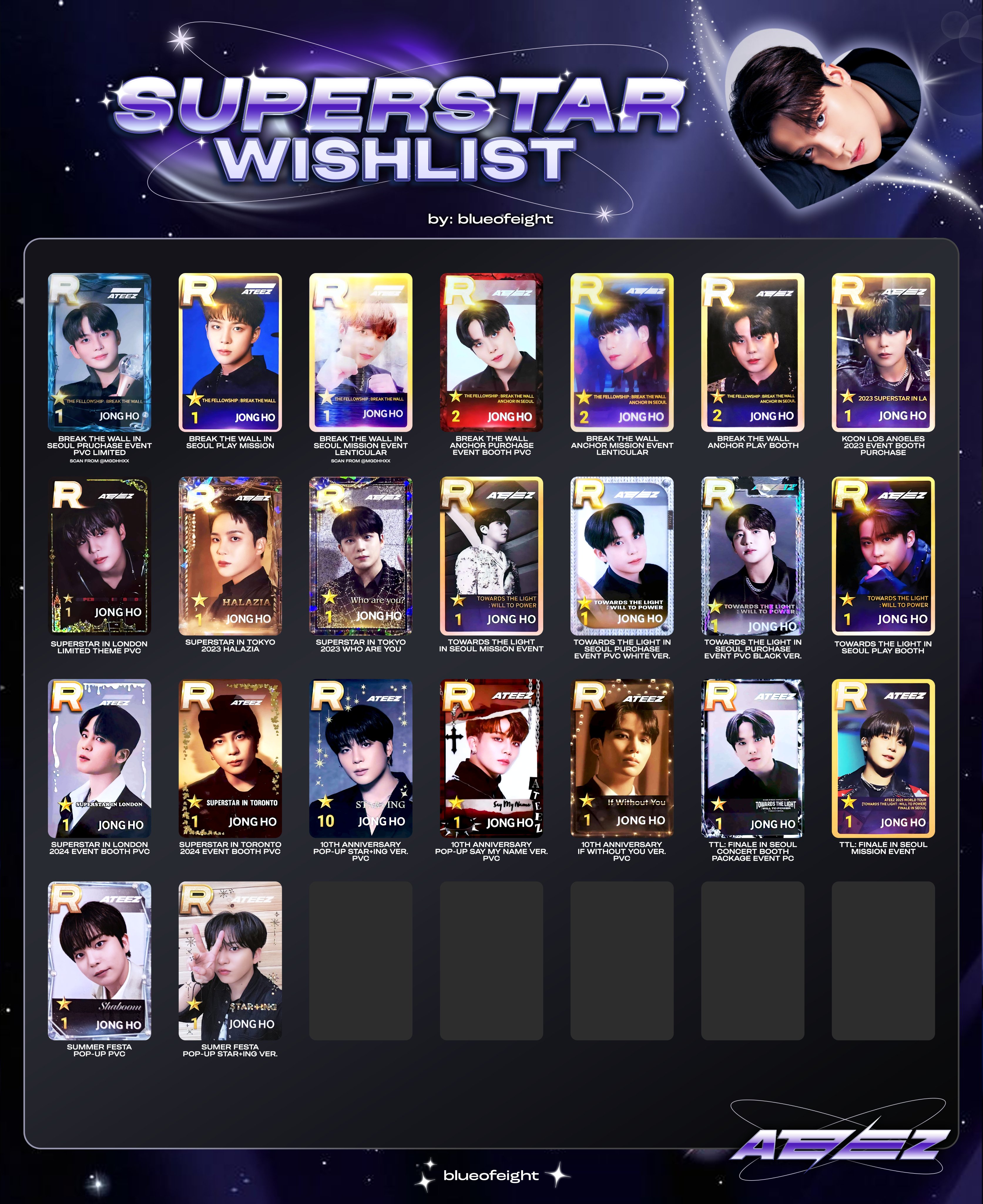 superstar ATEEZ トレカ if without you ホンジュン superstar ATEEZ トレカ if without you ホンジュン - メルカリ