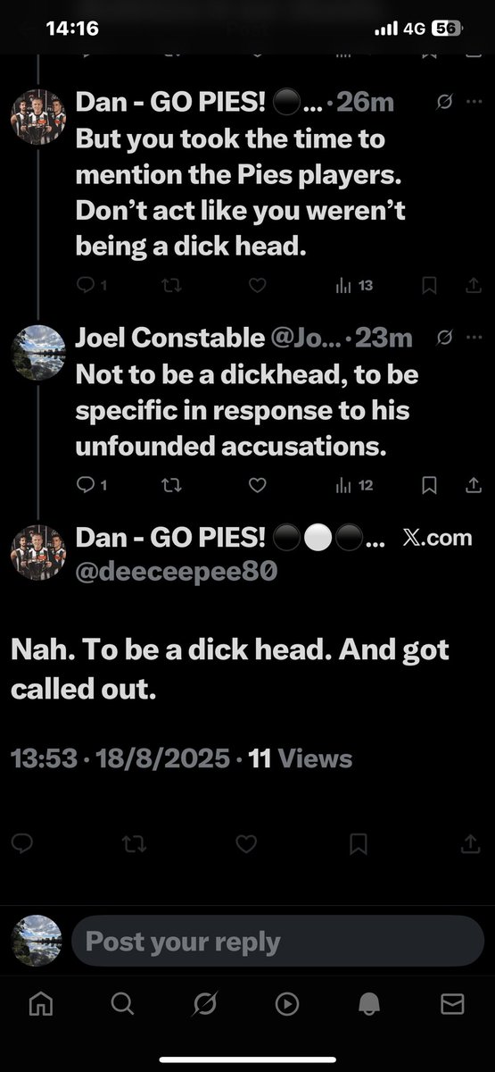 Joel__Constable's tweet image. Tryna have a debate with a pies fan and he does the old comment then block so I can’t respond. 🤦🏻‍♂️ #MassDebator