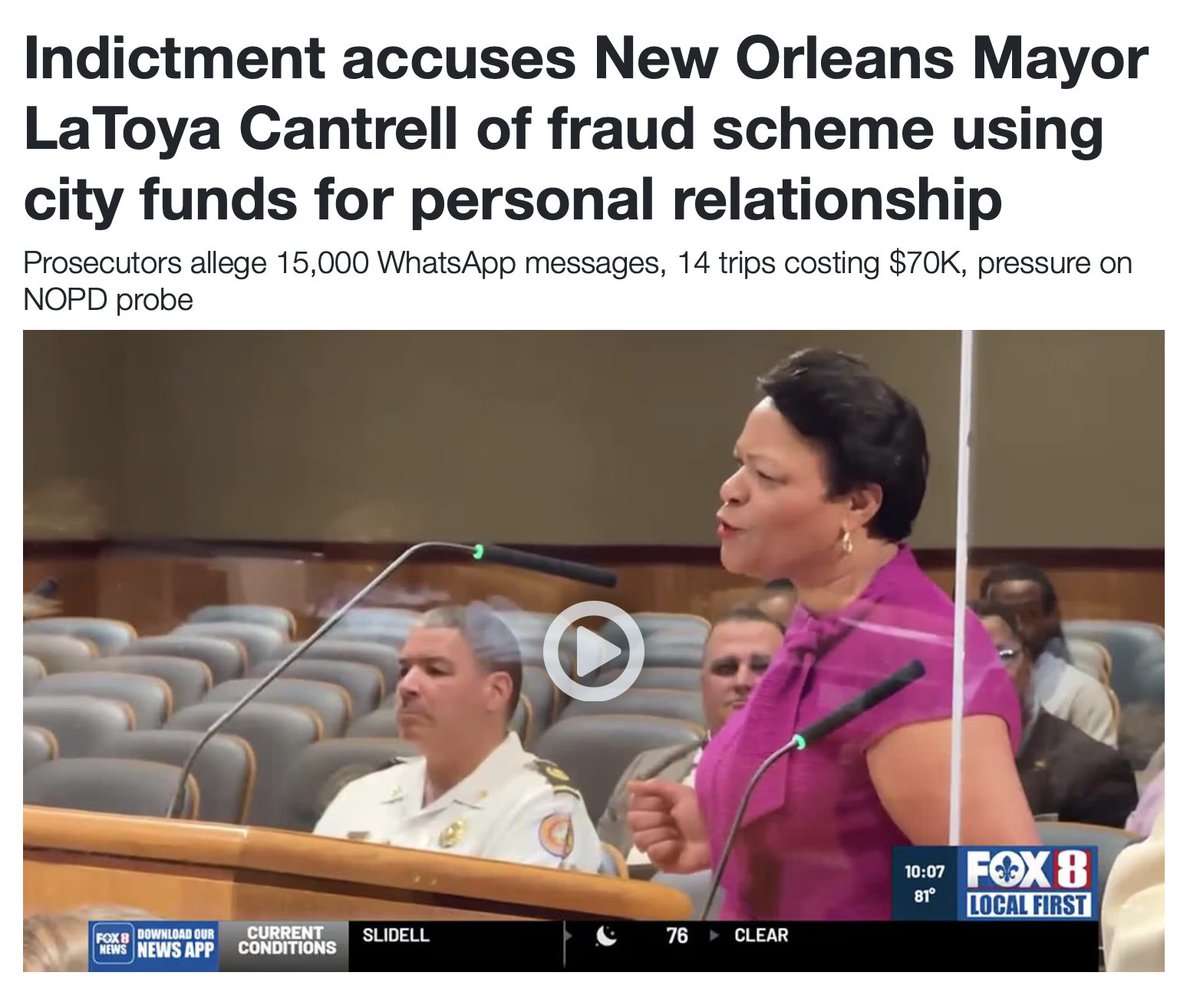 GetWoke15's tweet image. Hey @SmartCityexpo, I guess you've heard the news?!

It's probably best at this point to find another speaker and avoid any further embarrassment, as your current one (@mayorcantrell) is on her way to the BIG HOUSE!

#FRAUD #THIEF #ADULTERER @SKANK 

@usmayors @OurMayors