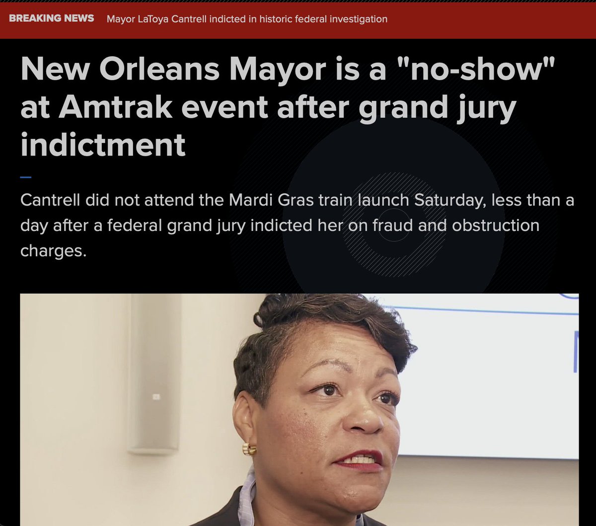 GetWoke15's tweet image. Hey @SmartCityexpo, I guess you've heard the news?!

It's probably best at this point to find another speaker and avoid any further embarrassment, as your current one (@mayorcantrell) is on her way to the BIG HOUSE!

#FRAUD #THIEF #ADULTERER @SKANK 

@usmayors @OurMayors