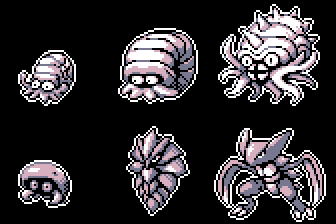 Bonus, inspiration struck. I looked at Kabuto and Kabutops and for some reason thought ''Samurai Kakuna'' xD No idea what to call em tho...