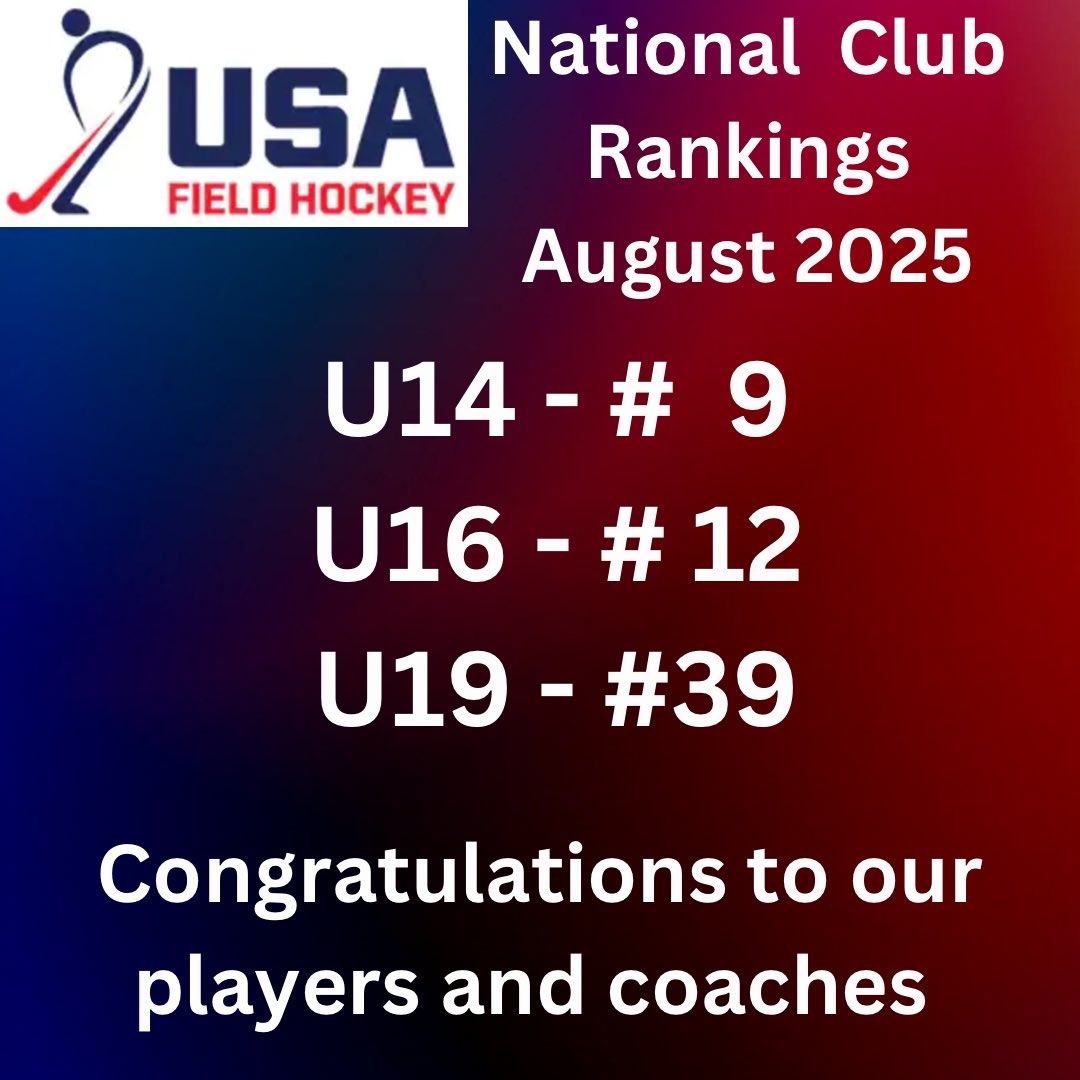 Congratulations to our players and coaches 💜🏑