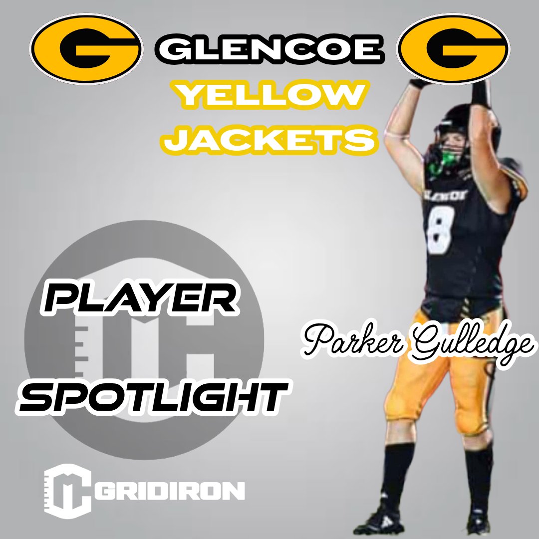 CM Gridiron Player Spotlight
Presented By: Forrester Trucking LLC

🔥 CM Gridiron Player Spotlight: Parker Gulledge 🔥

The Glencoe Yellow Jackets are hungry for success in 2025, and senior Parker Gulledge is ready to lead the way on both sides of the ball. A versatile playmaker
