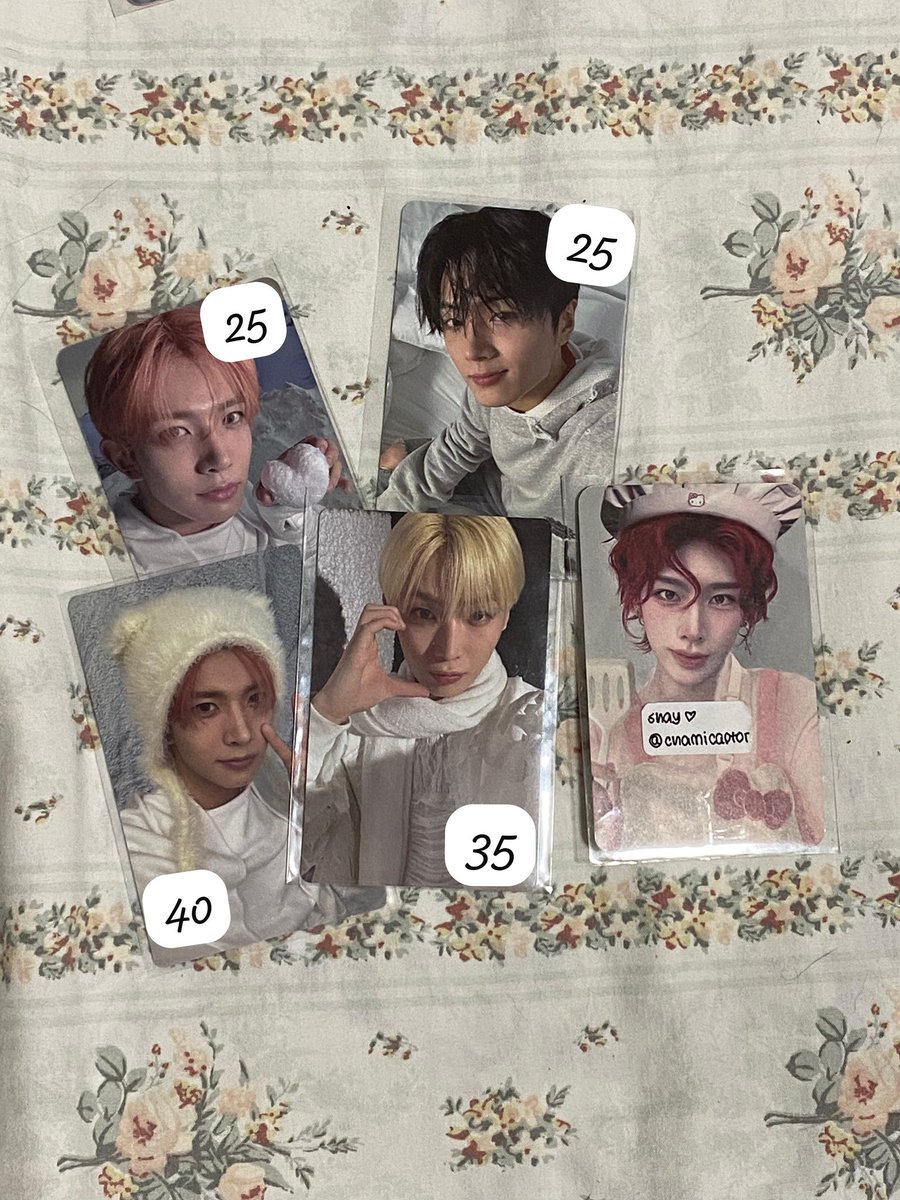 ౨ৎ VENDA / VENDO ENHYPEN ♡

valores na imagem + frete nacional
 ★ todos estão em mãos e em ótimas condições ^^
 ★ posso dar um desconto
 ★ frete por carta registrada ou superfrete
 ★ tenho feedbacks positivos no meu  fixado