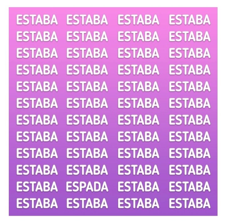 Encuentra al infiltrado.