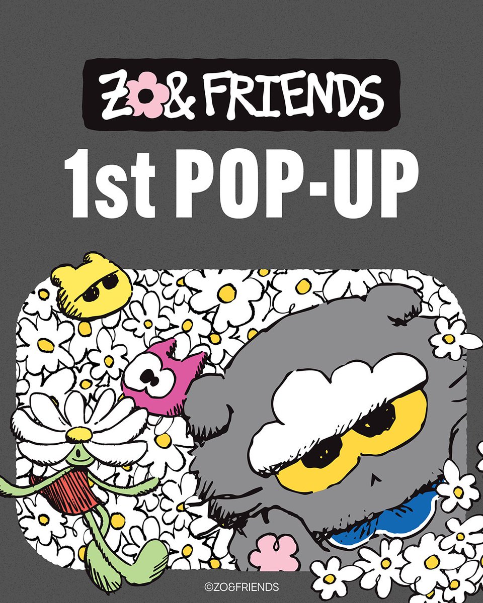 ZO&FRIENDS 3点セット￼バッグ zo&friends gdragon 🐾ZO&FRIENDS 1st POP-UP in HMV🐾 本日オープン🎉 期間：8/18(月)〜9