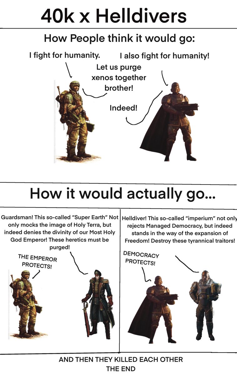 #Helldivers2 | #Helldivers2Memes 

bro, I think we're cooked 💀