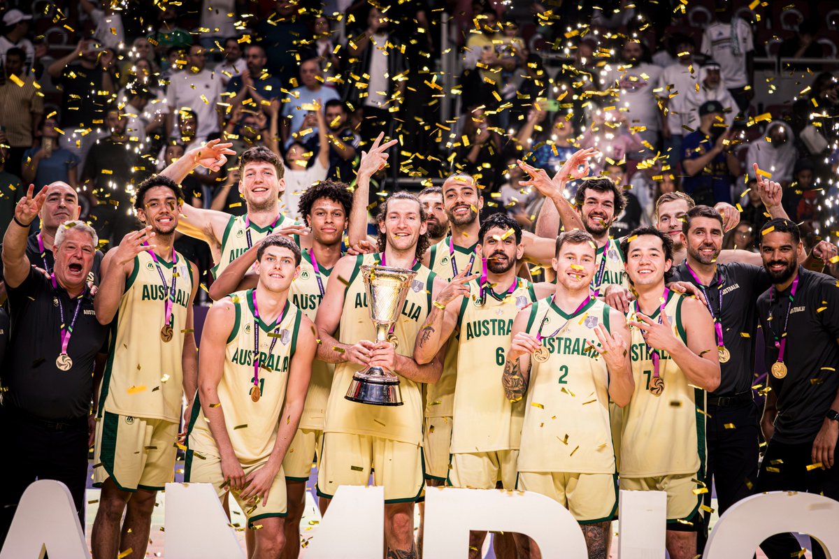 NBL's tweet image. BACK-TO-BACK-TO-BACK 🏆

The Boomers have won their third consecutive FIBA Asia Cup 🇦🇺