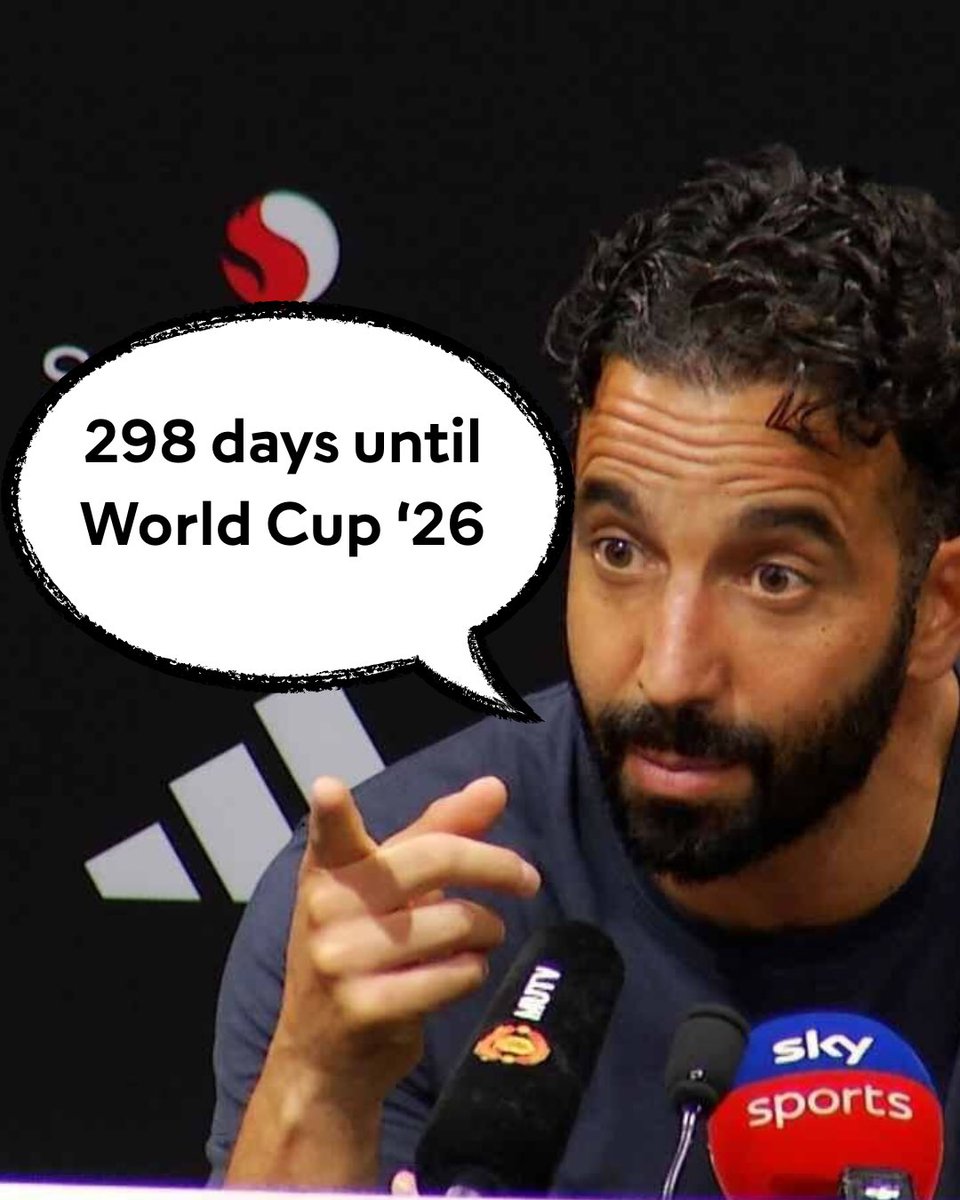 Big news from Ruben Amorim’s latest press conference ⏳