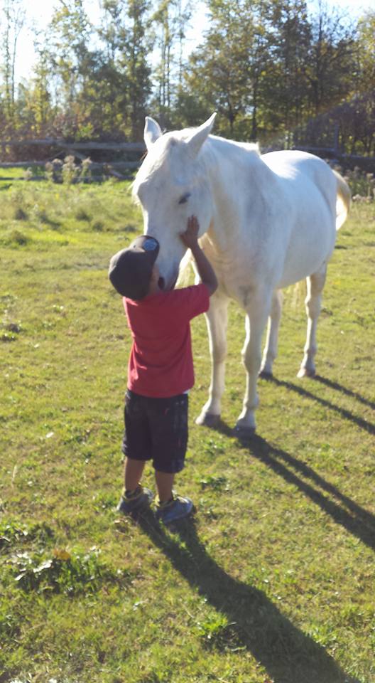 Pretty powerful connection you fell into with your best horse star my boy.  Dad always carry these moments really close my son, cause you and star where always meant to come together, just like another star that came to you and dad, and your pups.  Love you big boy, and great job