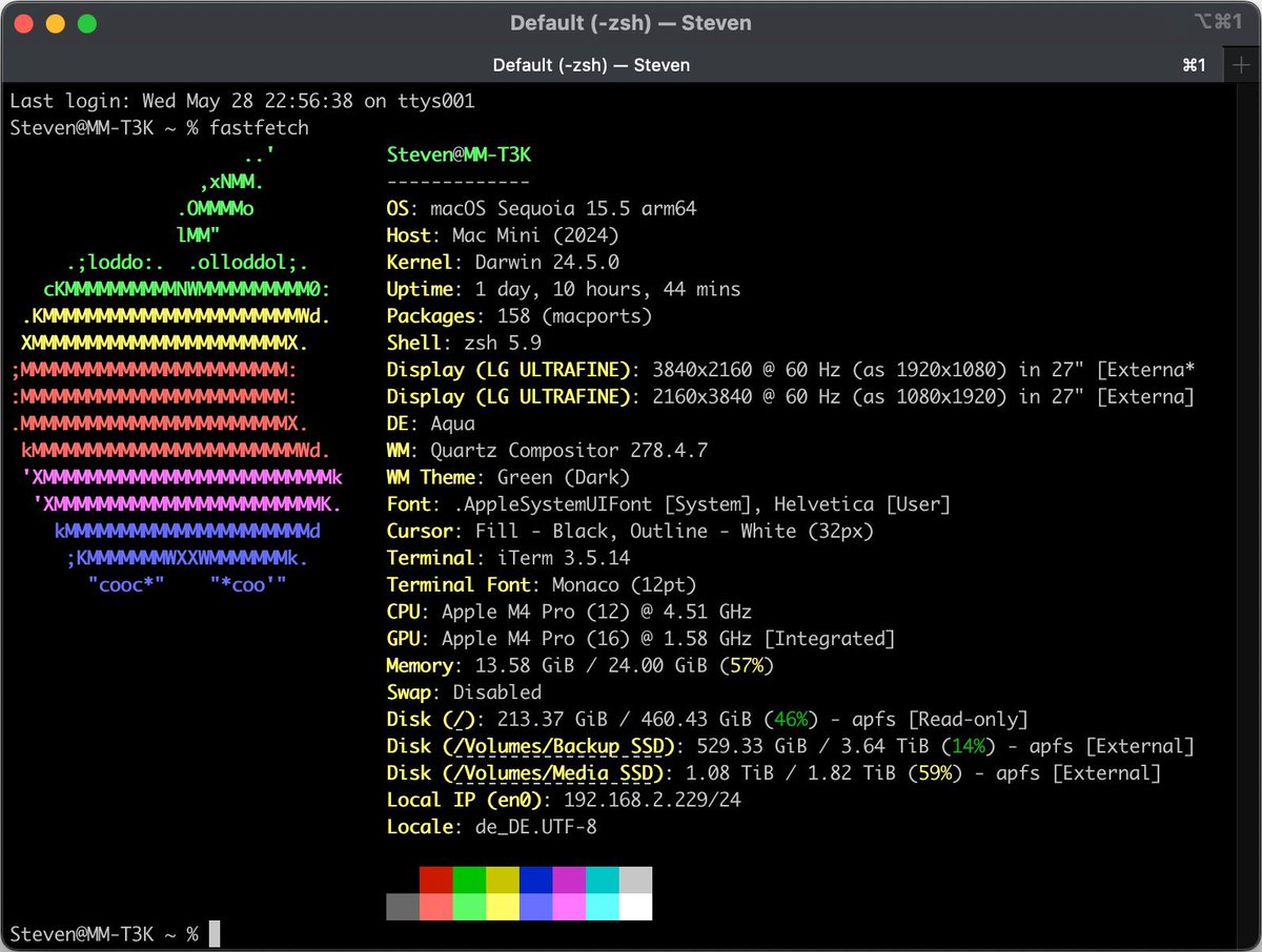 LivingInHarmony's tweet photo. The true Holy Trinity
#HarmonyOS #macOS #Windows #fastfetch
https://t.co/5hyE6AJqNx https://t.co/CGnbfMsrA5