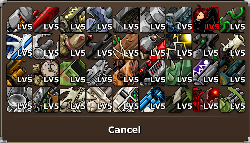 Plenty of firepower over here.