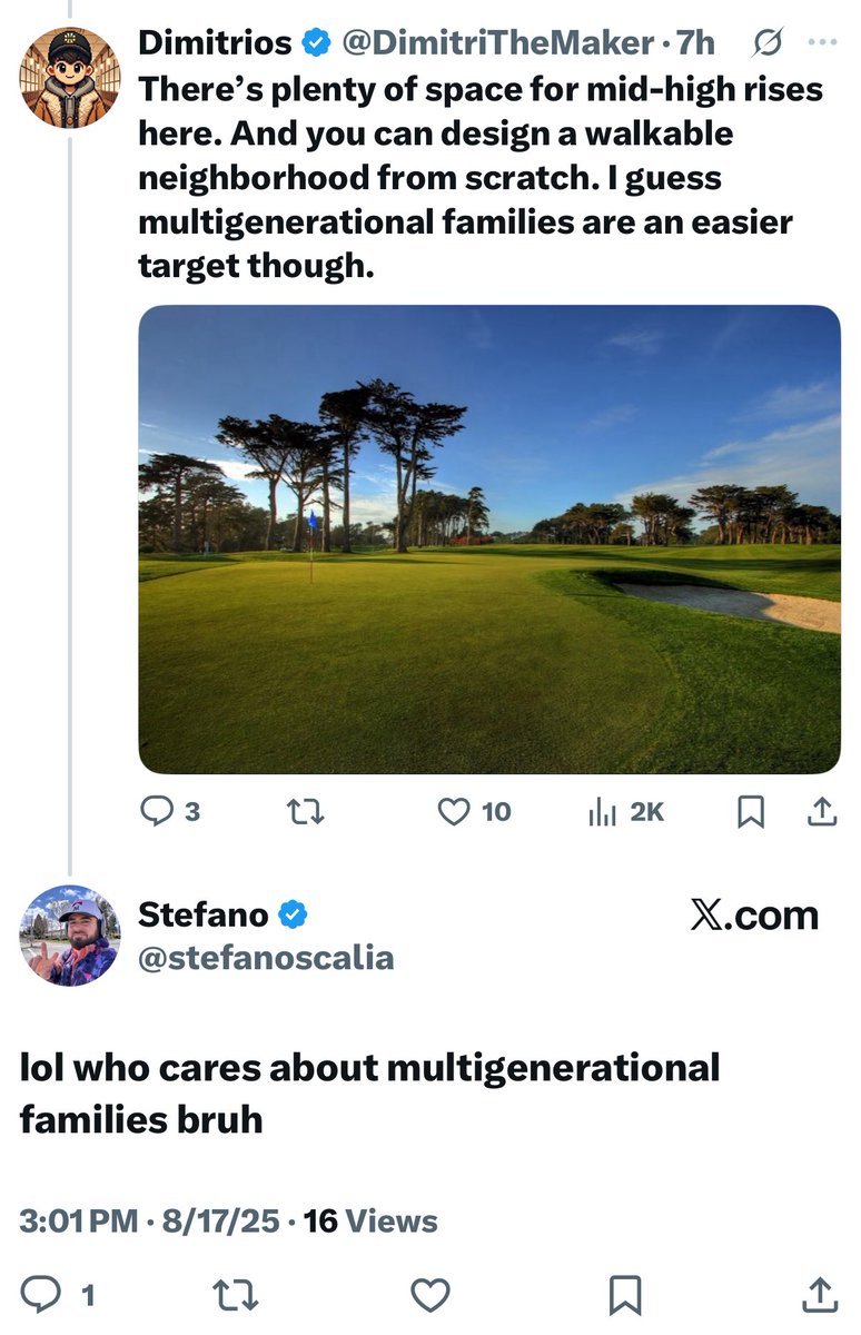 DimitriTheMaker's tweet photo. Now they’re saying how they really feel. “lol who cares about multigenerational families bruh”. That should be Joel’s new campaign slogan.
#recallengardio #district4 #sunsetsf https://t.co/yYIkH5Ckm2