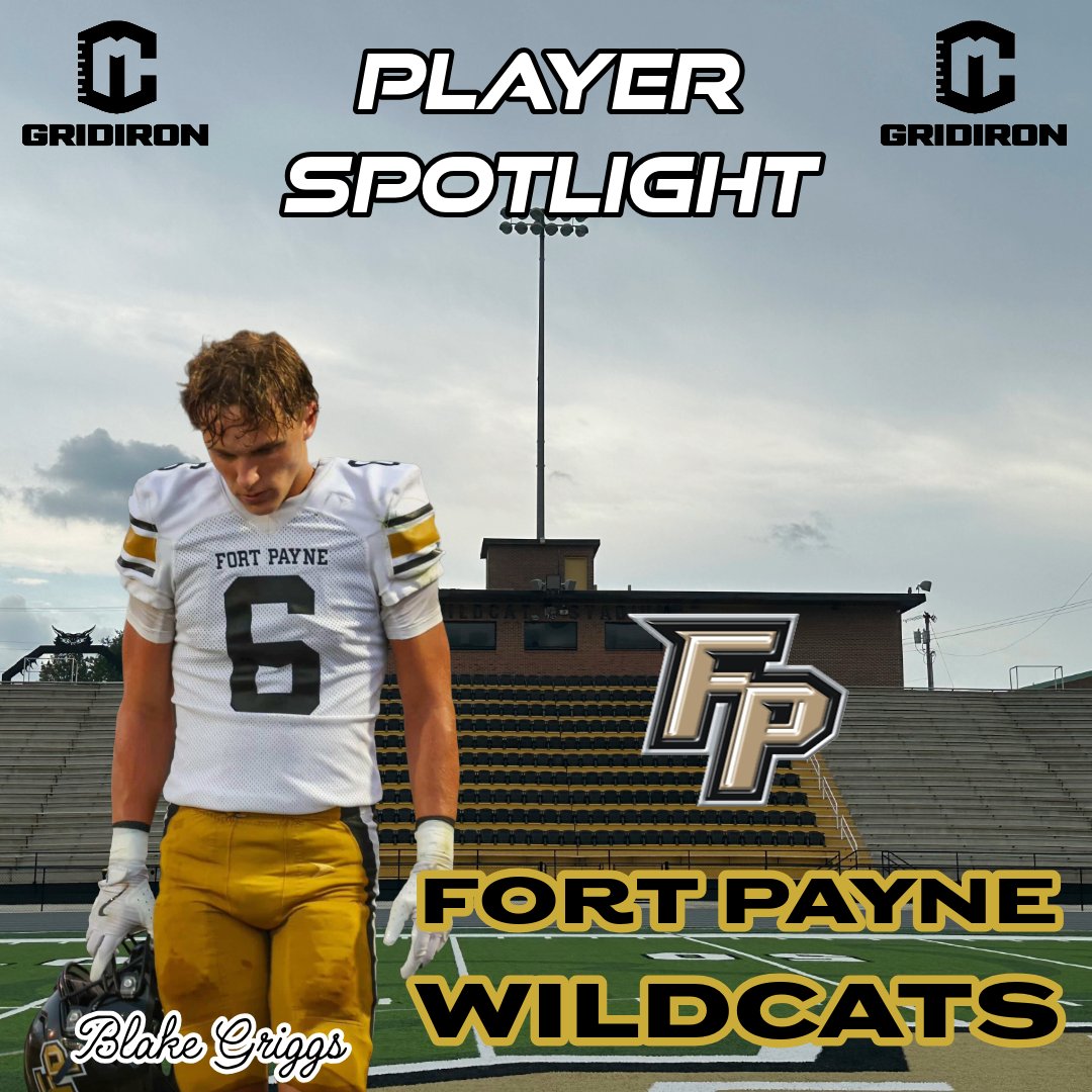 CM Gridiron Player Spotlight
Presented By: JAMES BAR B Q And Catering and Little James BBQ And Catering

🔥 CM Gridiron Player Spotlight: Blake Griggs 🔥

The Fort Payne Wildcats are locked in for a big 2025 season, and senior quarterback Blake Griggs is ready to lead the charge.