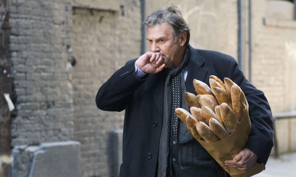 It's giving Michael Clayton baguettes energy