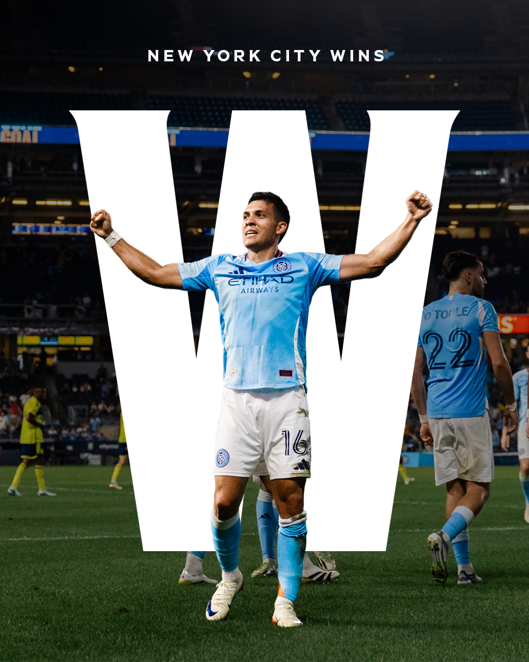 New York City FC wins 2-1 over Nashville SC
