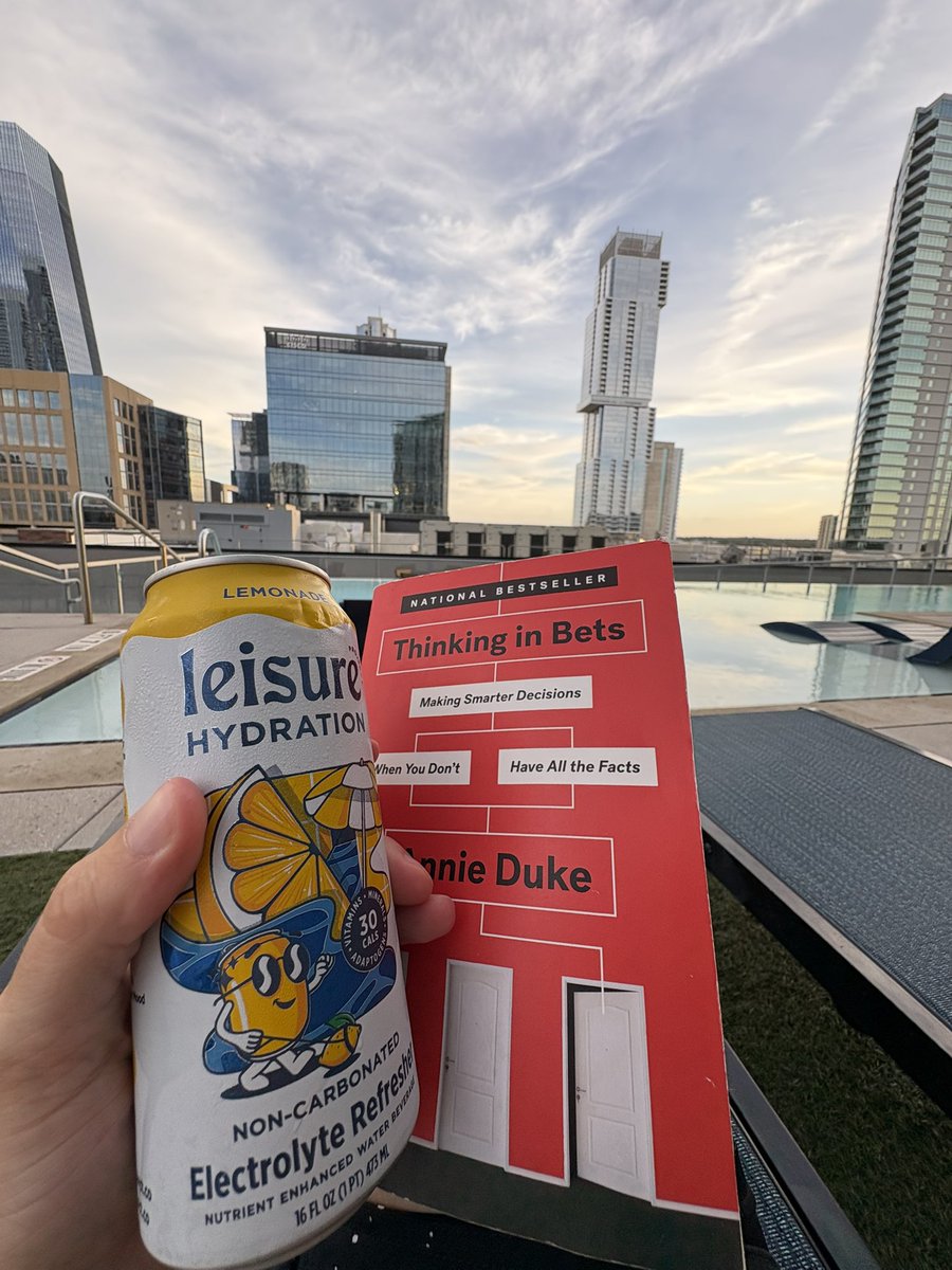 solid way to end a Sunday 

🍋 I don’t think you can find me a better tasting lemonade or ingredient panel <a href="/SteveMichaelsen/">steve michaelsen</a> 

📚 I think I saw <a href="/RomanEcom/">Roman Khan - Founder of Peak 21. We acquire brands</a> post about this one, almost finished, also recommend