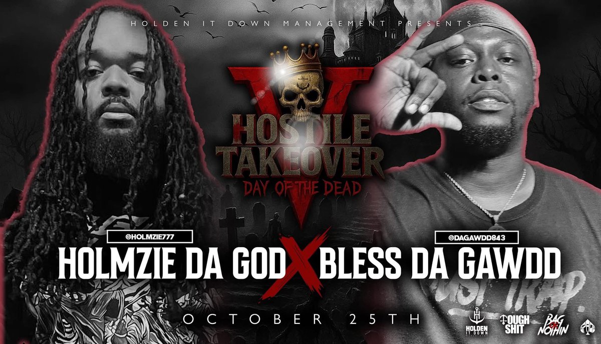 TALKSWITHJAE0's tweet photo. #HoldenItDown 2 good announcements, looking forward to the rest of them
@Holmzie777 v @DaGawdd843
@IAM_SPOKENSC v #COFFEEBROWN https://t.co/kZCL5Xs0XS