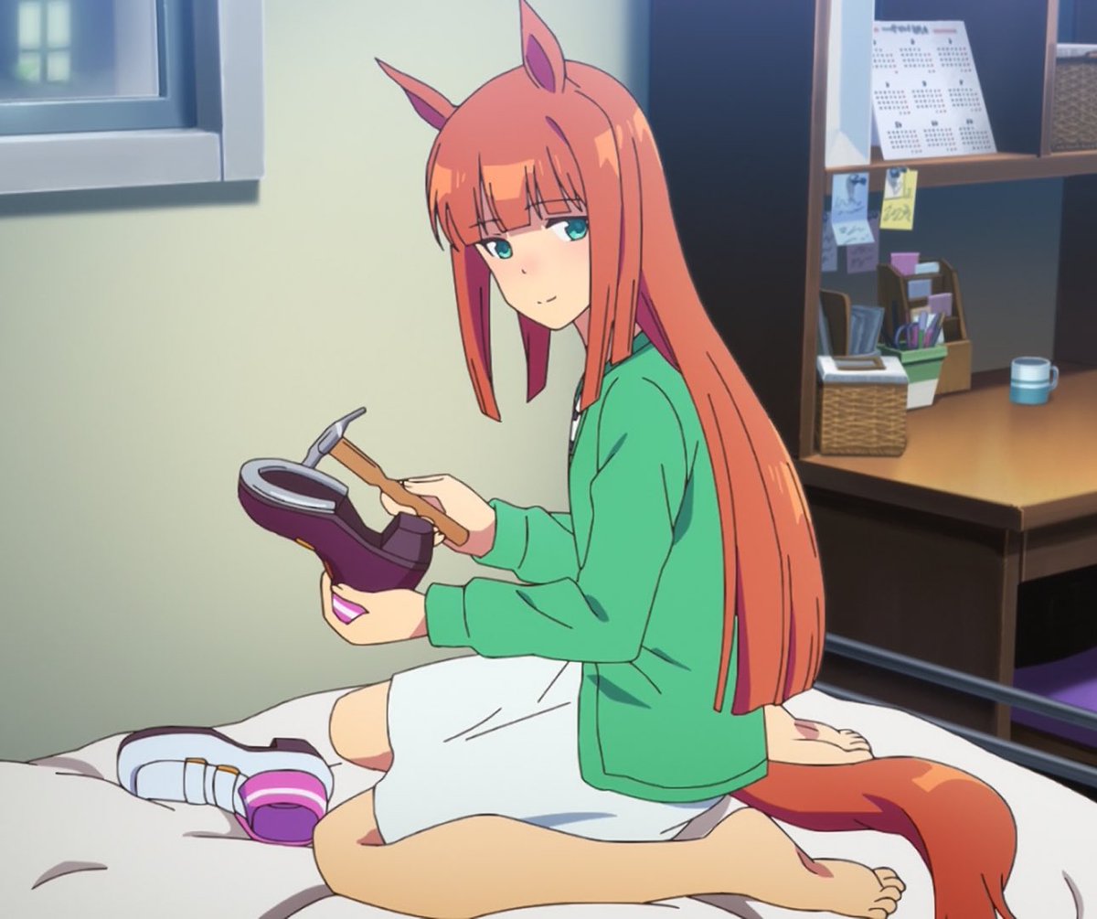 bare feet are fine but damn Suzuka cover up them ears girl 🫣