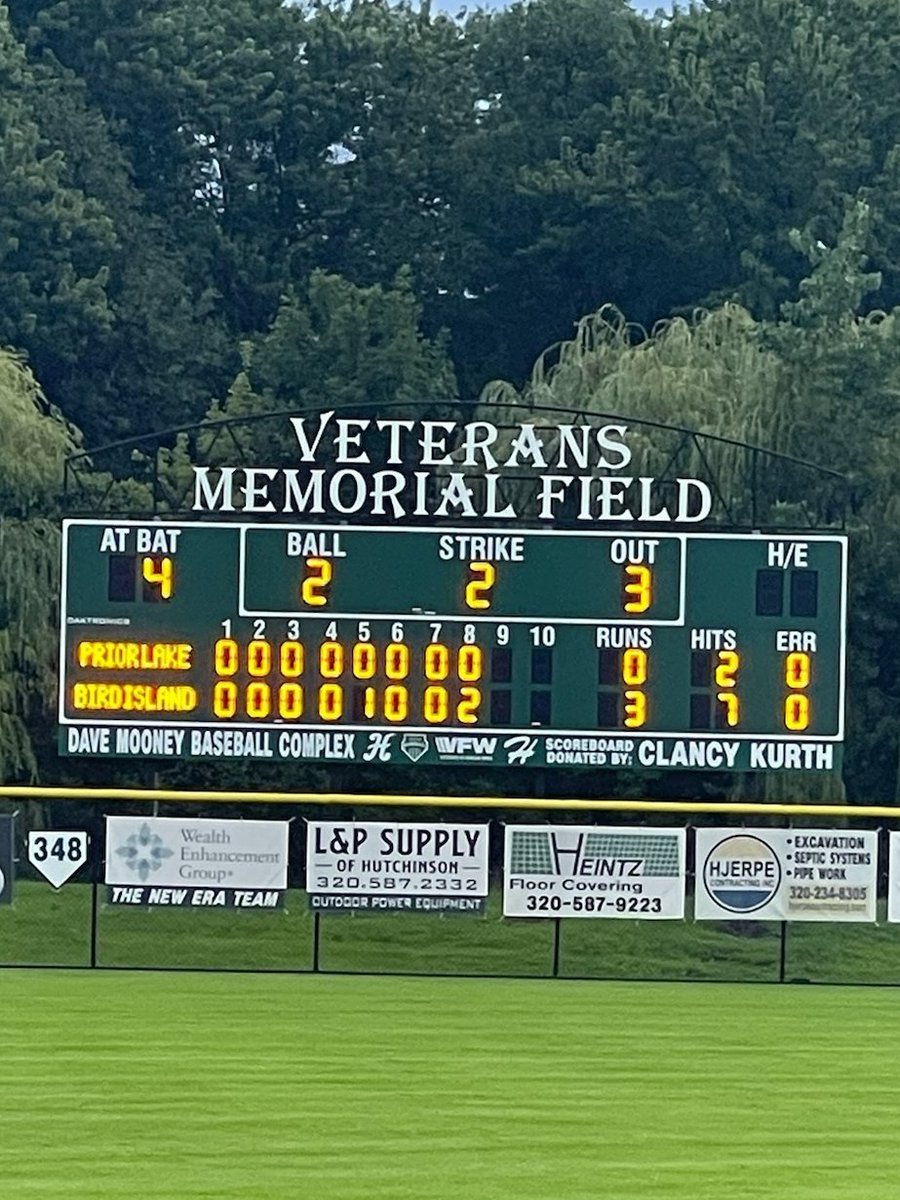 Prior Lake Amateur Baseball tweet media